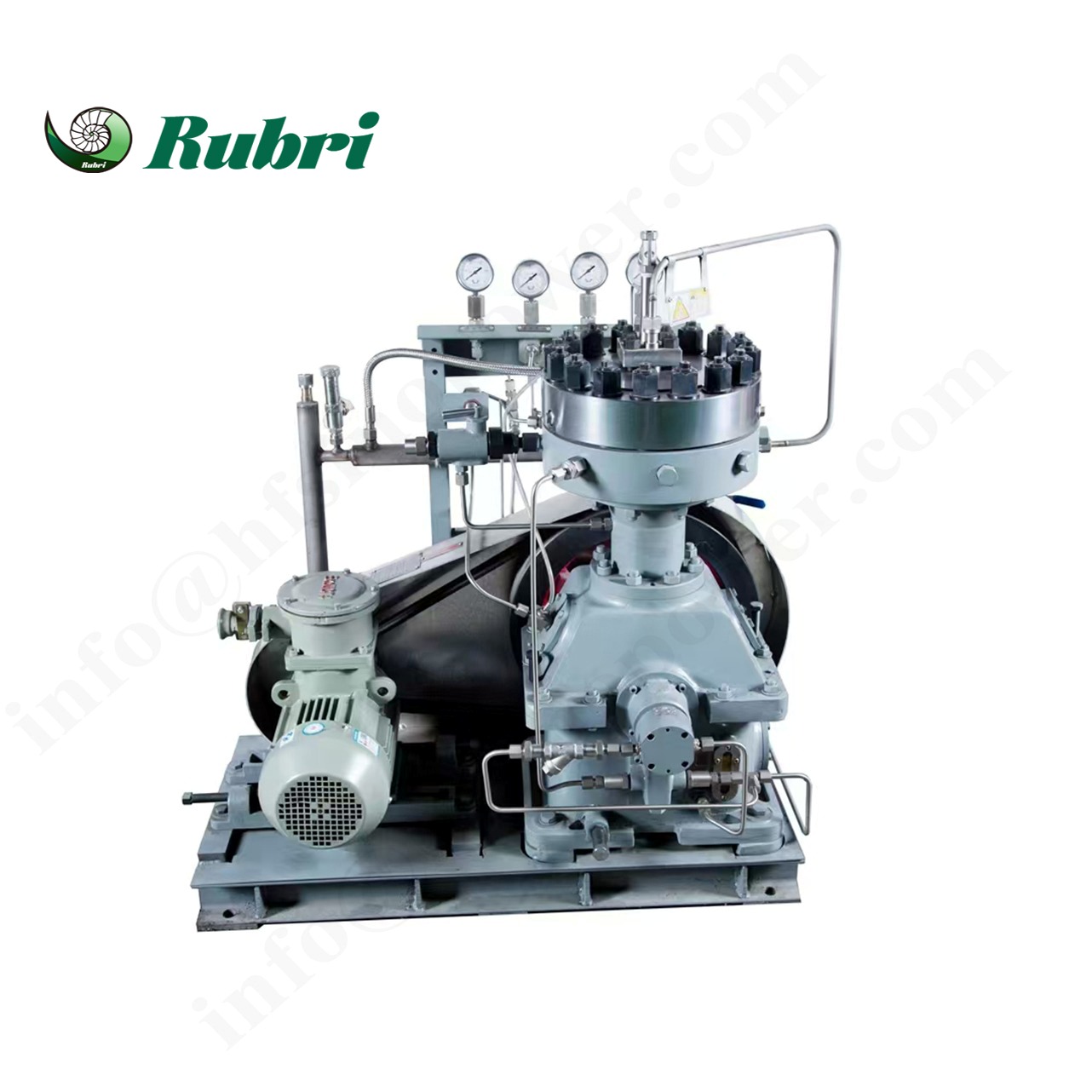 Sistema di sovralimentazione a membrana di idrogeno gassoso